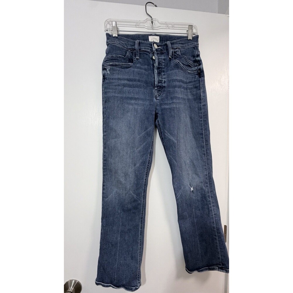 Mother The Stash Tripper Ankle Straight Jeans in Getalongs Size 27